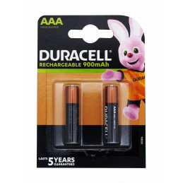 DURACELL HR03 - AAA 800mAh - Blister x 2 - Technologie PRET A L'EMPLOI
