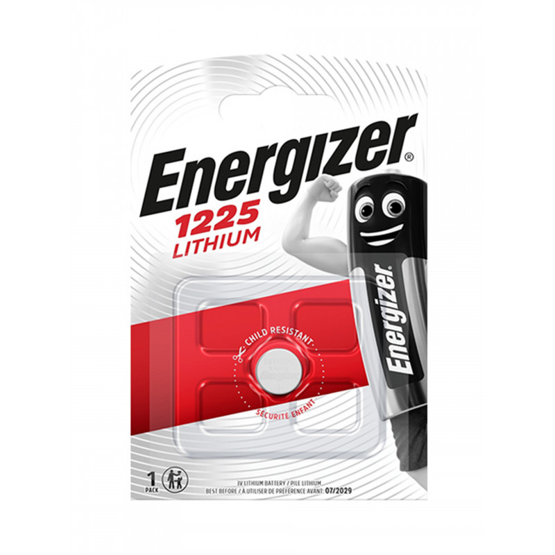 Pile a bottone BR1225 - ENERGIZER - Temperatura elevata-Litio -3V
