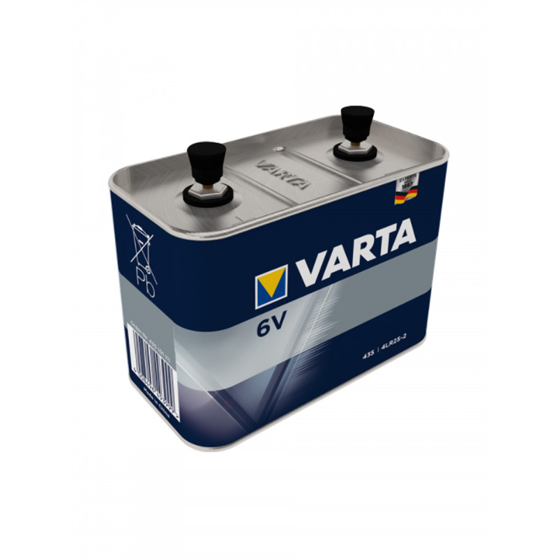 Pila Alcalina  4LR25-2 - 6V Porto - Viiti Metallo