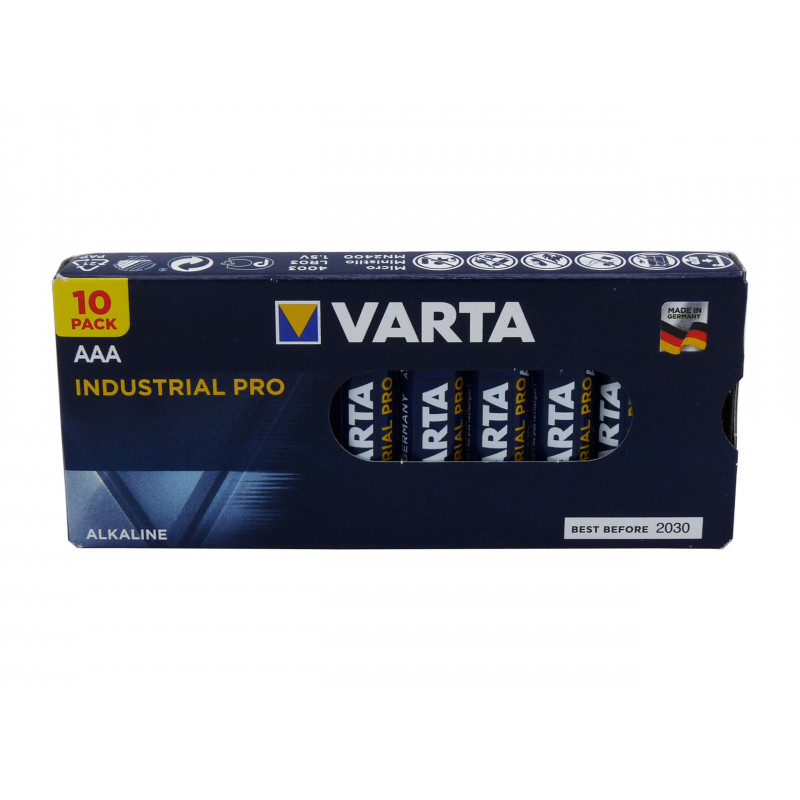VARTA LR03 - AAA Industriale - UM4 - Scatola da 10 VARTA LR03 - AAA Industriale - UM4 - Scatola da 10