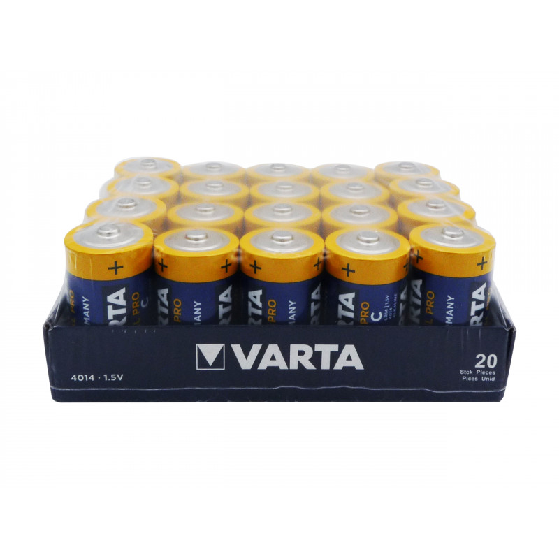 VARTA LR14 - C Industriale - UM2 - Blister da 20 VARTA LR14 - C Industriale - UM2 - Blister da 20