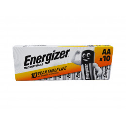 Pile ENERGIZER LR6 - LR06 - AA Industriale - UM3 - Scatola da 10 Pile