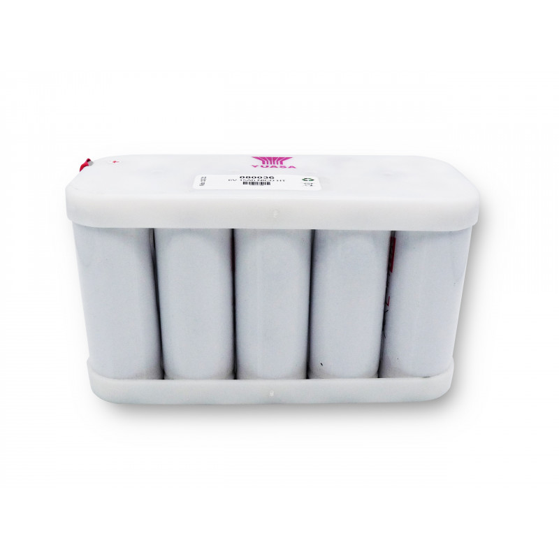 SAFT FLASQUE NiCd 5 VR7FL-2 - 6V - 14Ah SAFT FLASQUE NiCd 5 VR7FL-2 - 6V - 14Ah