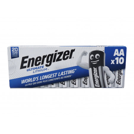 Pile ENERGIZER L91 - Formato LR6 - AA Ultimate - Blister da 10