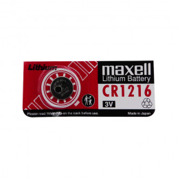 Pila a bottone litio Maxell - CR1216 Standard