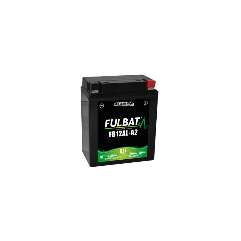 Batterie moto FB12AL-A2 FULBAT GEL - 12V - 12.6Ah Batterie moto FB12AL-A2 FULBAT GEL - 12V - 12.6Ah