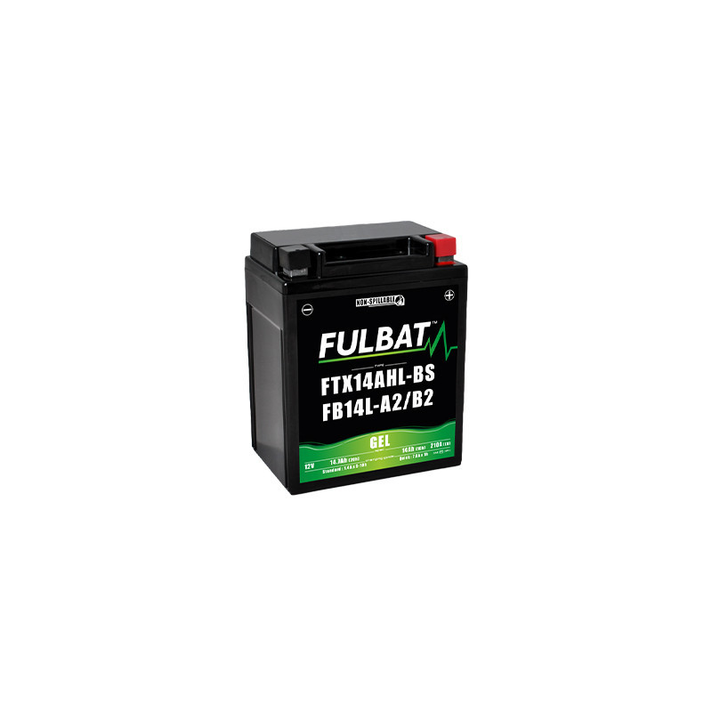 Batterie moto FB14L-A2 FULBAT GEL - 12V - 14.7Ah