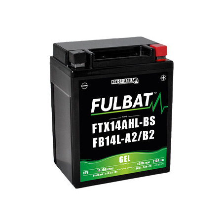 Batterie moto FB14L-A2 FULBAT GEL - 12V - 14.7Ah