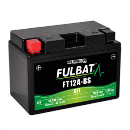 Batterie moto FT12A-BS FULBAT GEL - 12V - 10.5Ah