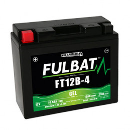 Batterie moto FT12B-4 FULBAT GEL - 12V - 10.5Ah