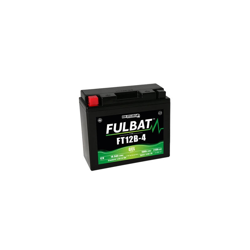 Batterie moto FT12B-4 FULBAT GEL - 12V - 10.5Ah