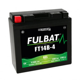 Batterie moto FT14B-4 FULBAT GEL - 12V - 12.6Ah