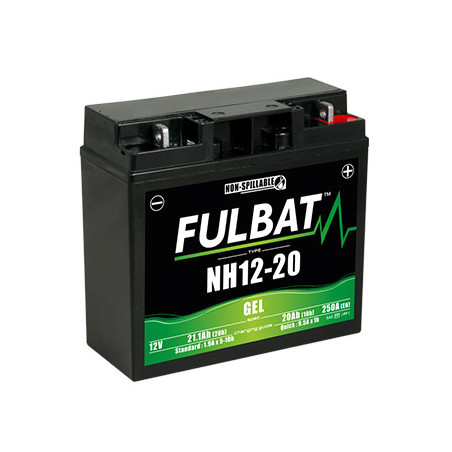 Batterie moto NH12-20 FULBAT GEL - 12V - 21.1Ah