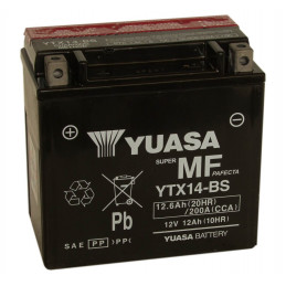 Batteria Moto YUASA  12V – 12Ah - YTX14 / YTX14-BS