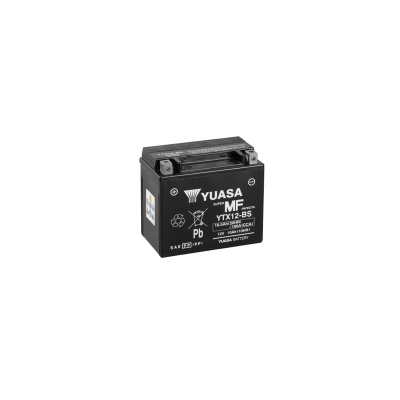 Batteria moto Yuasa  12V – 10Ah - YTX12BS