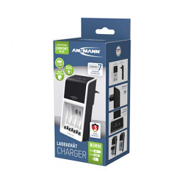 Caricatore di pile ANSMANN Comfort Plus - Compatibile AA - AAA - NiMh