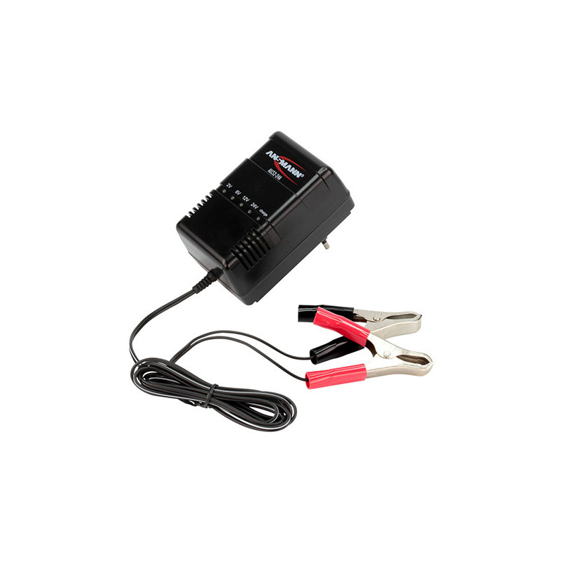 ANSMANN Chargeur Plomb - Tension réglable 2V/6V/12V/24V Pince croco - ALCS2-24 ANSMANN Chargeur Plomb - Tension réglable 2V/6V/12V/24V Pince croco - ALCS2-24