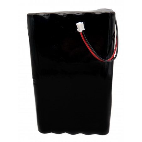CHRONO Batterie Alarme Compatible Atral Logisty BATNIMH8 - 12.0V - 8000mAh + Connecteur
