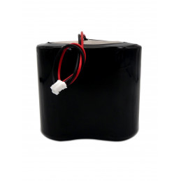 Pacco Pile per Allarme Compatible TALCO / DELTA DORE - 6LR20 Litio - 9V 18Ah + connettore