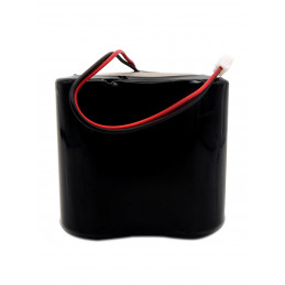 Pacco Pile per Allarme Compatible TALCO / DELTA DORE - 6LR20 Litio - 9V 18Ah + connettore