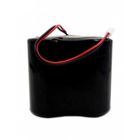 Pacco Pile per Allarme Compatible TALCO / DELTA DORE - 6LR20 Litio - 9V 18Ah + connettore
