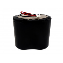 CHRONO Pile Batterie Allarme compatibile TALCO / DELTA DORE - 6LR20 Alcaline - 9V - 18Ah + connettore