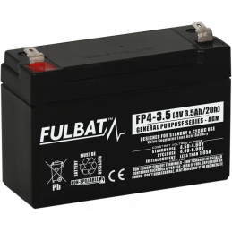 Batteria YUASA / YUCEL 4V - 3.5Ah - Y3.5-4