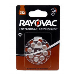 RAYOVAC Pila bottone Zinc Air - 312AE Aucustico