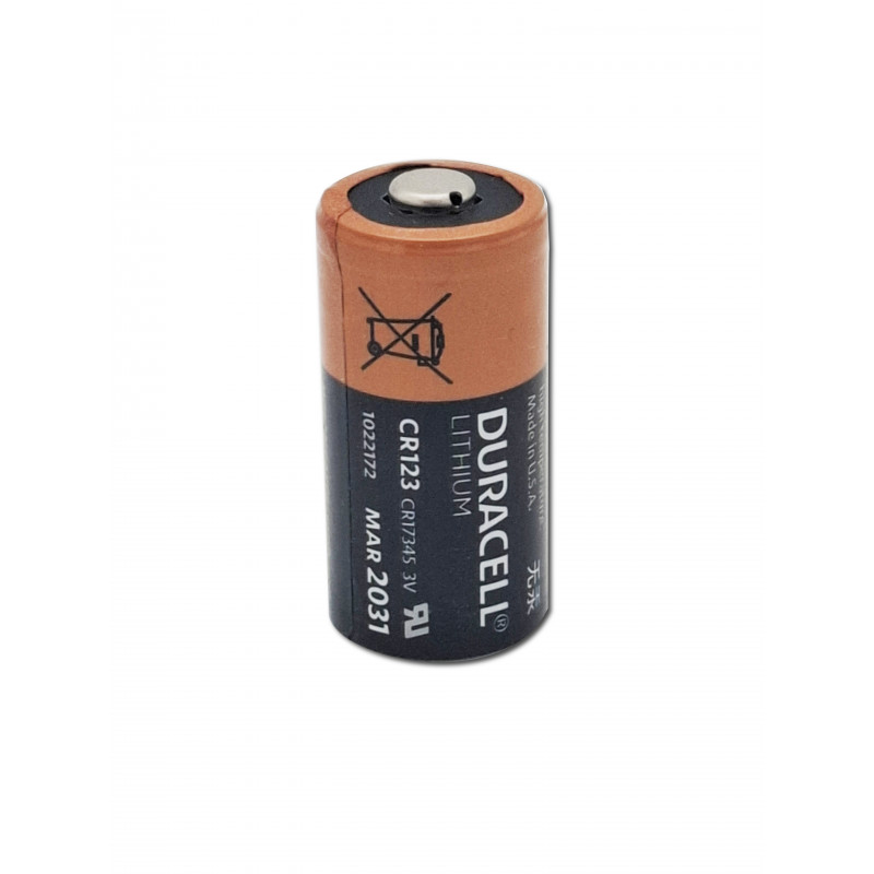 DURACELL CR123 M3 - CR123A - CR17345 - CR2/38L DURACELL CR123 M3 - CR123A - CR17345 - CR2/38L