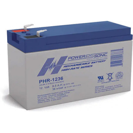 Batteria Piombo Standard 12V 8,5Ah - PHR-1236FR - 151x65x93.5 - Specia