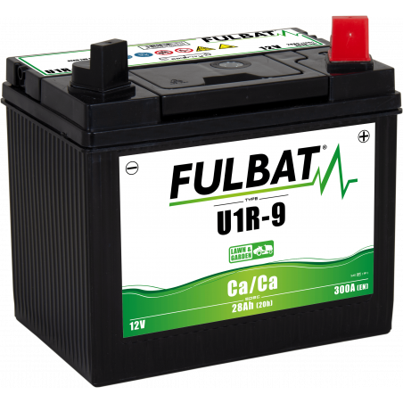 Batterie FULBAT U1-9 CA/CA - pour machines de garden - Plomb - 12V - .