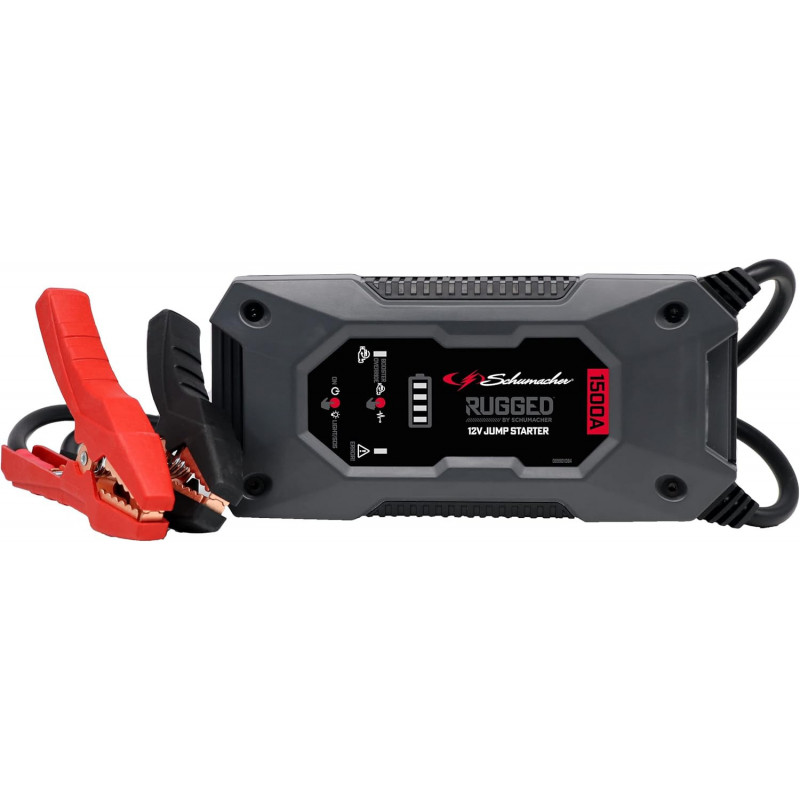 Booster Lithium - Schumacher SBX462 - 12V - 1500A - 35 Démarrages Booster Lithium - Schumacher SBX462 - 12V - 1500A - 35 Démarrages