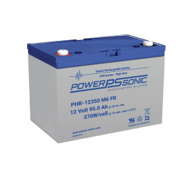 Batteria Piombo Standard 12V 95Ah - PHR-12350FR - 305x168x207 - Spéciale Inverter - Powersonic