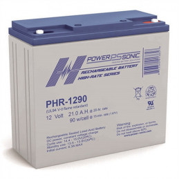 Batteria Piombo Standard 12V 21Ah - PHR-1290FR - 181x76x167 - Spéciale Inverter - Powersonic