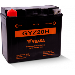Batteria Moto YUASA  12V – 20Ah - GYZ20HL
