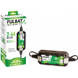 Caricatore Auto/Moto Fulbat - 6V/12V 2/4,0Ah - Fulload F4
