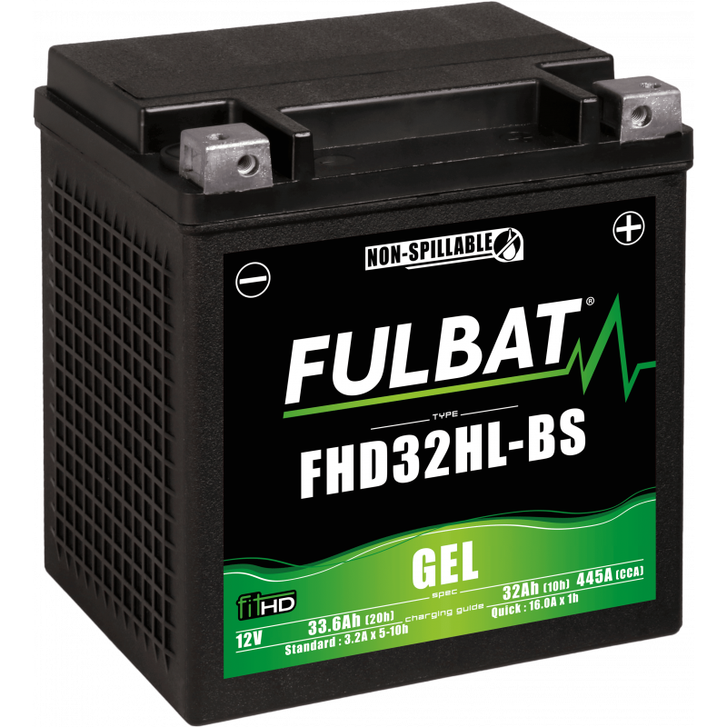 Batteria moto FULBAT FHD32HL-BS - GEL - 12V - 14.7Ah