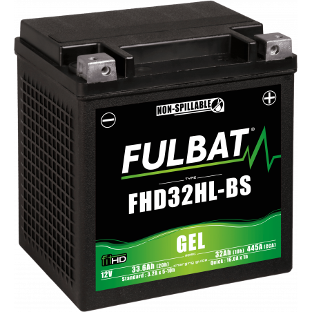 Batteria moto FULBAT FHD32HL-BS - GEL - 12V - 14.7Ah