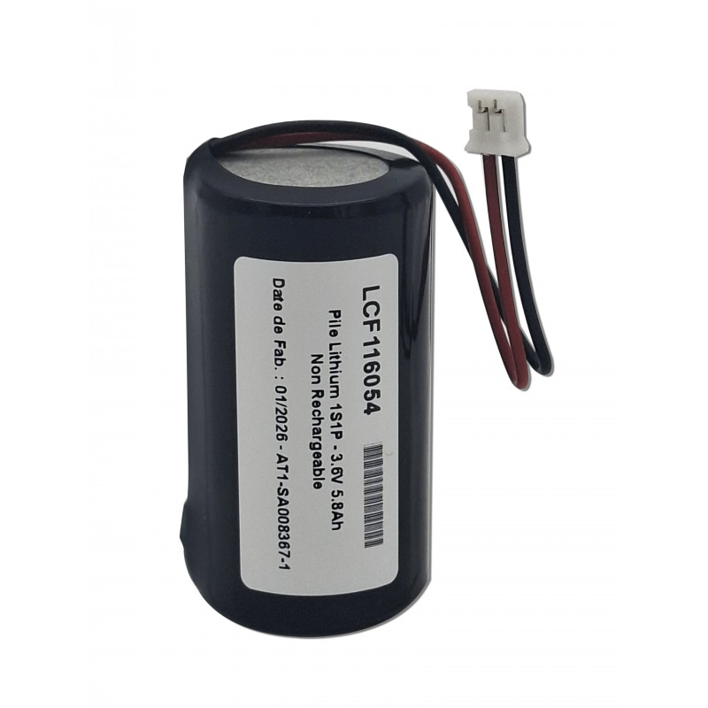 Pila Litio Fanso ER26500M - C - a spirale - 1S1P - 3,6V 5,8Ah - T1 - .