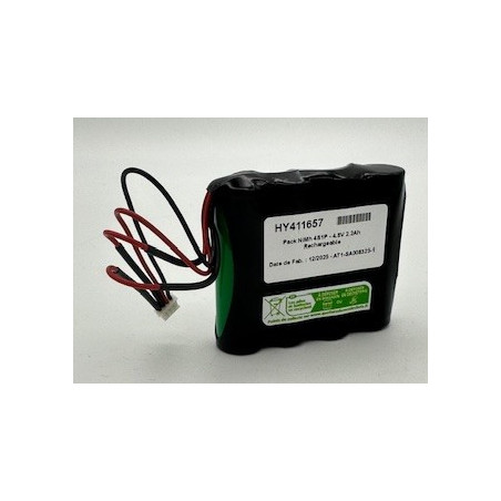Pack NiMh Yupower AA - 4S1P - 4,8V 2,2Ah - T1 + connettore