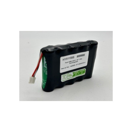 Pack NiMh Yupower AA - 5S1P - 6V 1,7Ah - T1 + connettore
