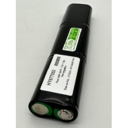 Pack NiMh Yupower AA - 6S1P - 7,2V 1,7Ah - T7 - Gaine + Plot Pile