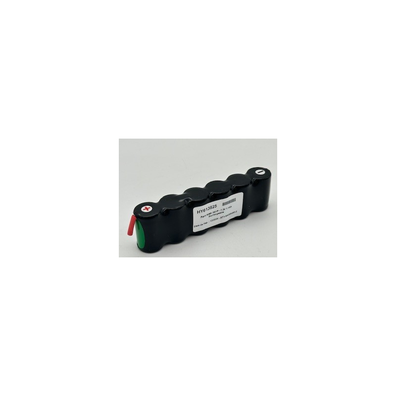 Pacco pile  NiMh Yupower 2/3A - 6S1P - 7,2V 1,1Ah + connettore