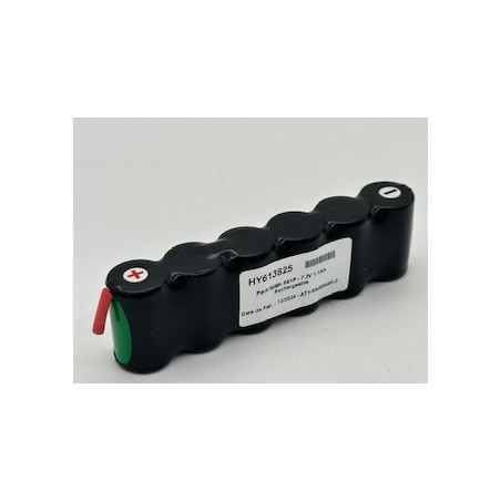 Pacco pile  NiMh Yupower 2/3A - 6S1P - 7,2V 1,1Ah + connettore