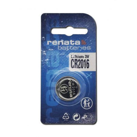 Pila a Bottone al Litio- CR2016 Standard - BATLI07