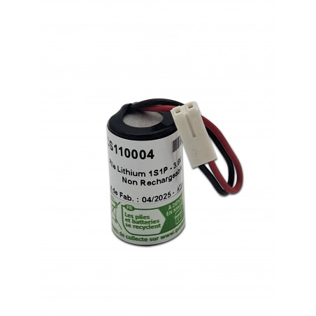 Pila LS14250 - 1/2AA - 3.6V - 1200mAh + Connettori