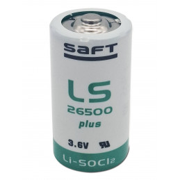 Pila al litio SAFT LS26500 PLUS - C - 3,6V - 8.5Ah