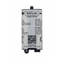 Pila al litio Batteria Allarme DAITEM RXU15X- 3V - 3Ah