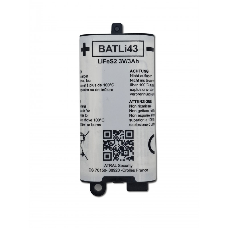 Pila al litio Batteria Allarme DAITEM RXU15X- 3V - 3Ah