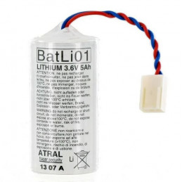Pile DAITEM Compatible Pile Batterie Alarme BATLI01 - 3,6V - 5,0Ah - C